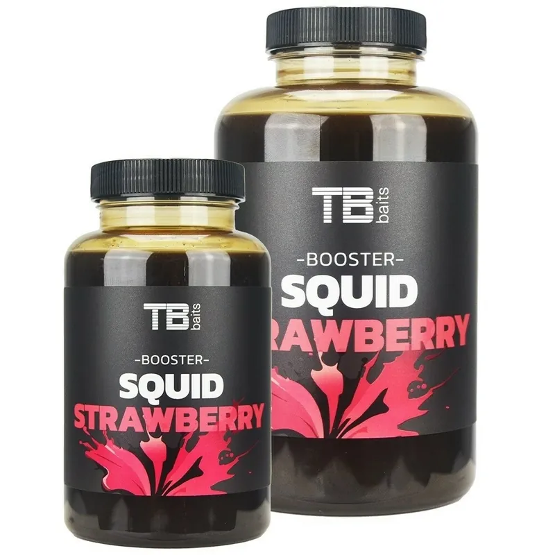 TB Baits Booster Squid Strawberry Akční Cena
