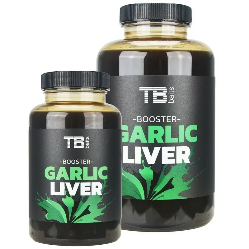 TB Baits Booster Garlic Liver VÝPRODEJ Aktuální