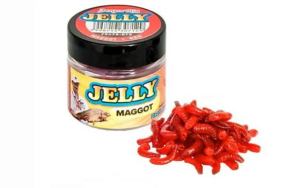 Přímo Od Výrobce Benzar Mix Gumová nástraha Jelly Baits Maggot Červené