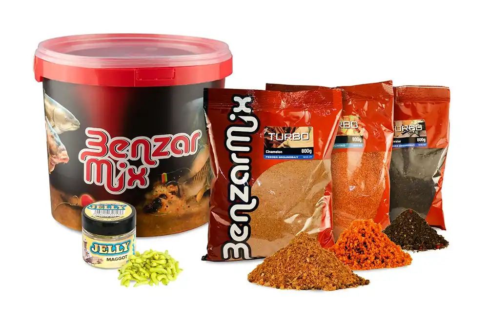 BENZÁR MIX FEEDER RECEPT PRO CHLADNOU VODU + KBELÍK Akce