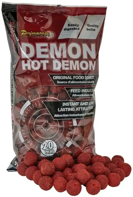 Bezpečná Platba STARBAITS Boilies Hot Demon 800g