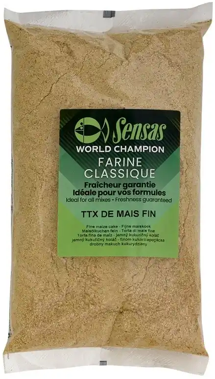 Akce SENSAS TTX Mais Fin (kukuřičná směs jemná) new 1kg