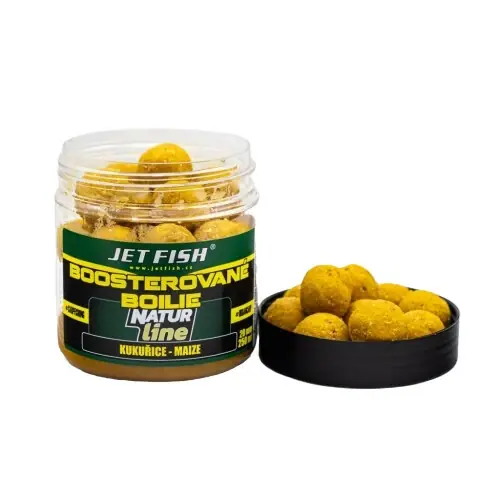 Super Cena JETFISH Natur Line - Boosterované boilie 250ml - 20mm