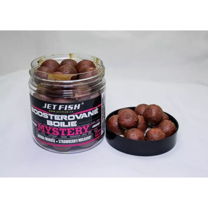 JETFISH Mystery - Boosterované boilie 250ml - 20mm Nízká Cena