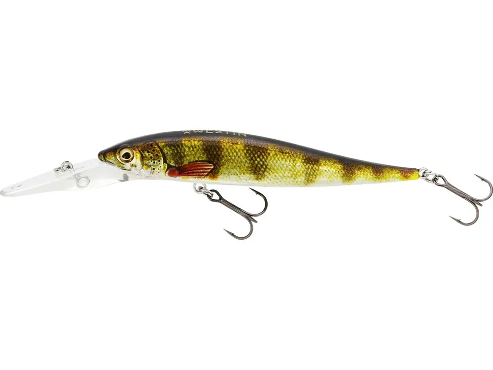 Akce Westin Wobler Jerkbite Mr Real Perch 9cm 9g