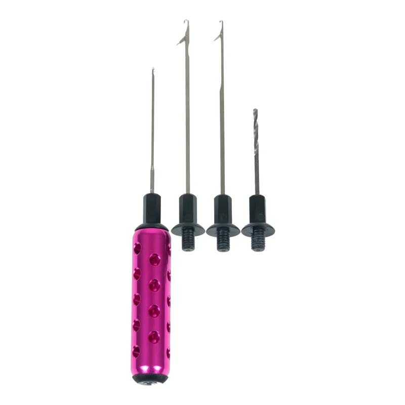 Garda jehly, brousky, náčiní - Boilie jehla Metal deluxe 4in1 hot pink Aktuální