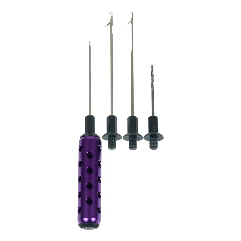 Nejlepší Cena Garda jehly, brousky, náčiní - Boilie jehla Metal deluxe 4in1 purpurová