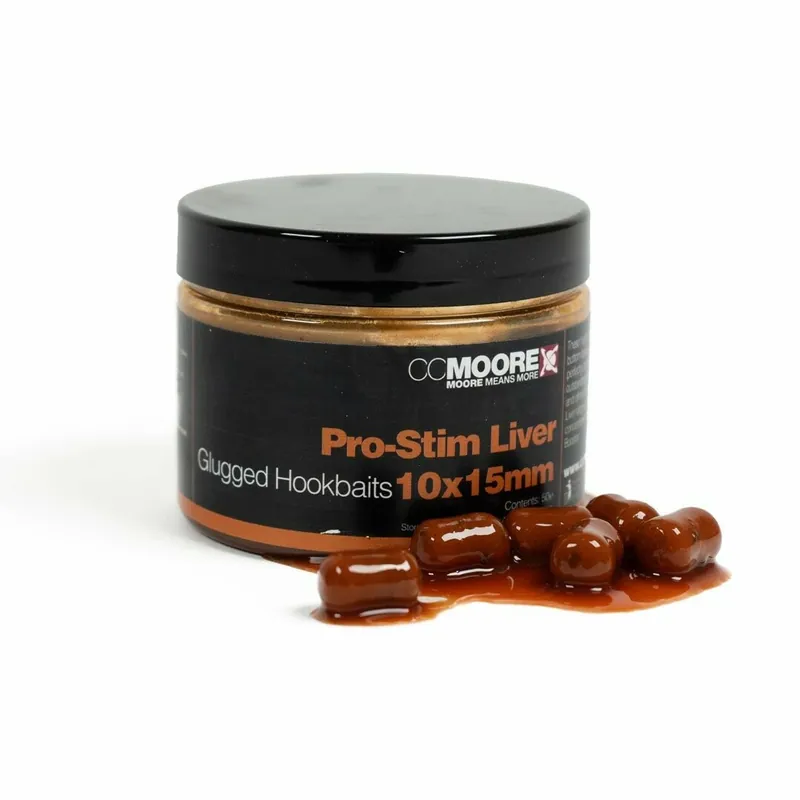 CC Moore Pro-Stim Liver - Boilie 10x15mm v dipu 50ks Vrácení Zdarma