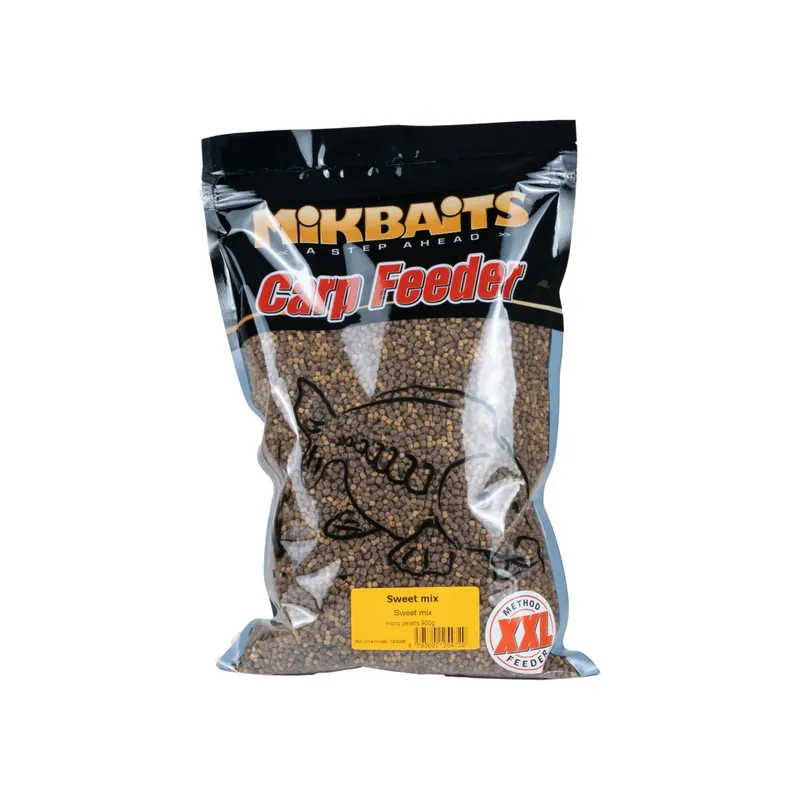Omezená Nabídka MIKBAITS Method Feeder micro pellets 900g - Sweet mix