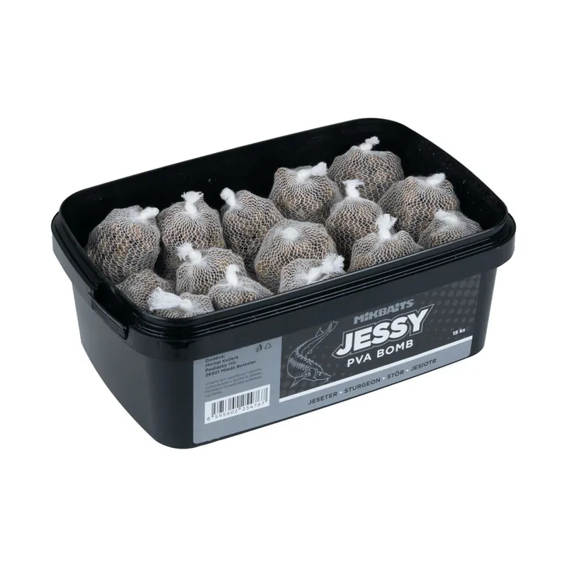 MIKBAITS Jessy jeseter řada - Jessy PVA Bomb 15ks Originální