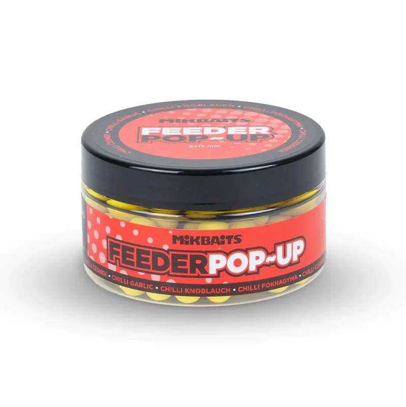 Vrácení Zdarma MIKBAITS Feeder pop-up 100ml - Chilli Česnek 8 + 12 mm