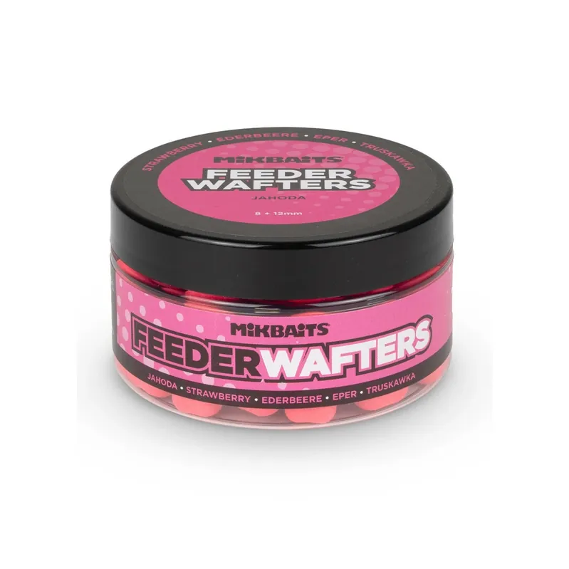 MIKBAITS Feeder wafters 100ml - Jahoda 8 + 12 mm Jen Po Omezenou Doba