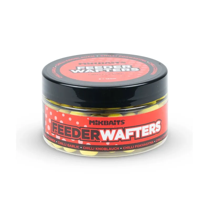 MIKBAITS Feeder wafters 100ml - Chilli Česnek 8 + 12 mm Akční Cena