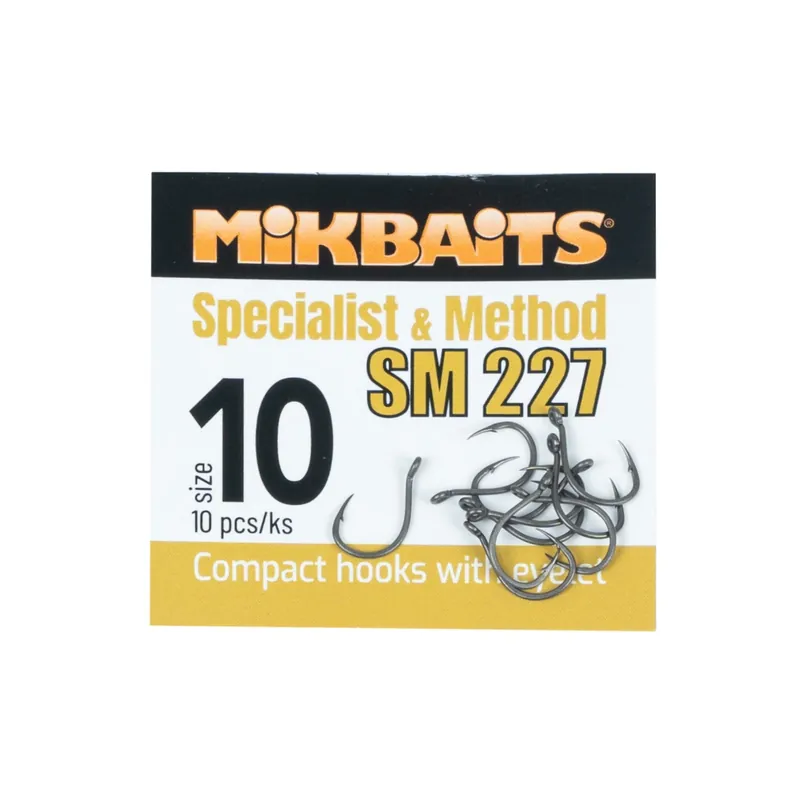 MIKBAITS SPECIALIST & METHOD háčky - SM 227 hook č.10 10ks Odeslání Ihned