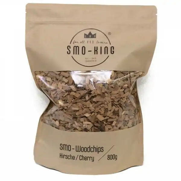 Dřevěná štěpka cherry 800g Smo-King Rychlé Dodání