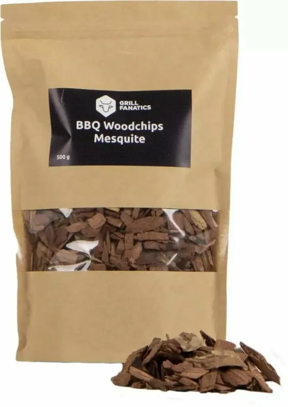 Mesquite dřevěná štěpka BBQ 500g Grill Fanatics Ověřený