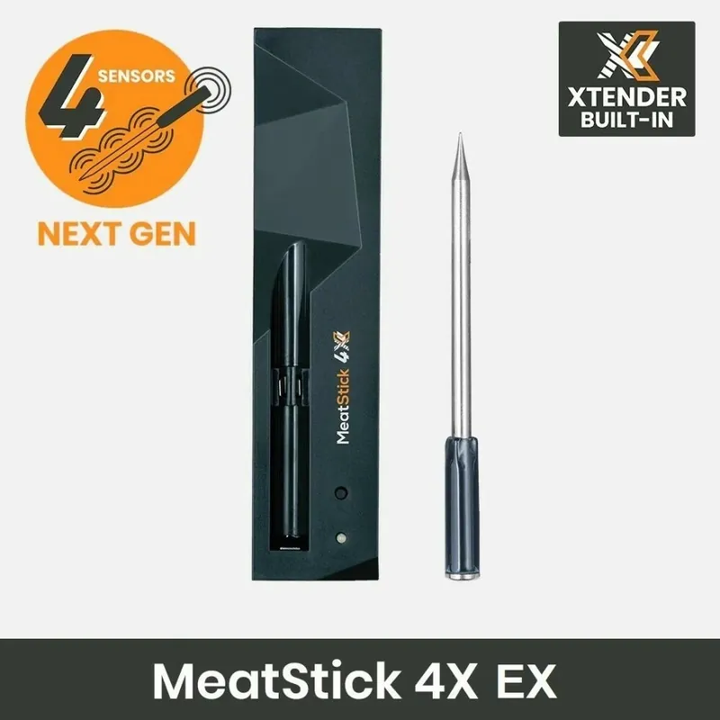 The Meatstick Bezdrátový teploměr 4X PM871EX/200m Bluetooth Odeslání Ihned