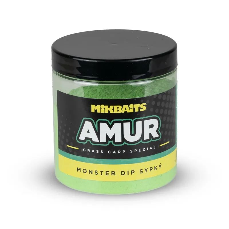 MIKBAITS Amur range - Amur Monster dip sypký 100g Autentický