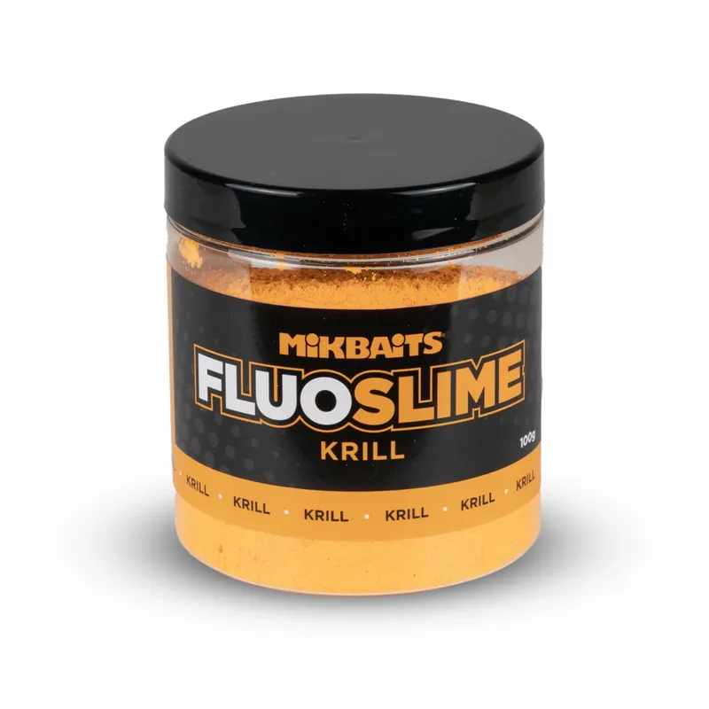 MIKBAITS Fluo slime obalovací dip 100g - Krill Sezónní Sleva