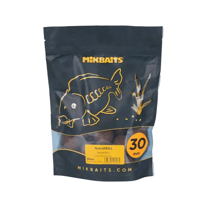 MIKBAITS ManiaQ boilie 300g - NutraKRILL 30mm Nízká Cena