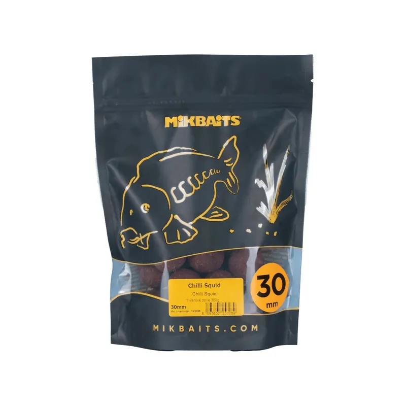 MIKBAITS Spiceman boilie 300g - Chilli Squid 30mm Jen Po Omezenou Doba