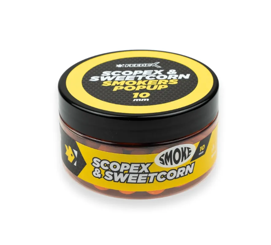 Akční Cena FEEDER EXPERT Smokers pop-up 100ml - Scopex Kukuřice 10mm