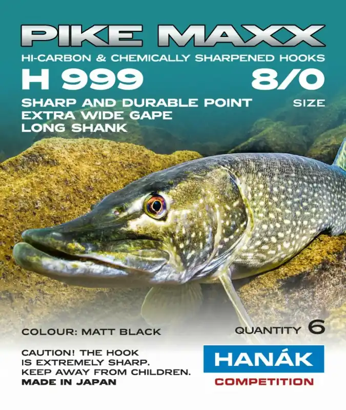 HANÁK Muškařský háček H999 Pike Maxx Dokud Zásoby Vydrží