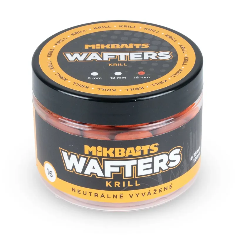 Oblíbený MIKBAITS Wafters vyvážené nástrahy 150ml - Krill 16mm
