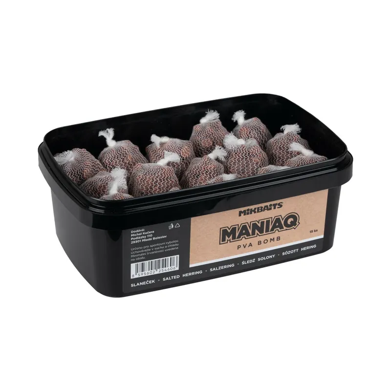 MIKBAITS ManiaQ PVA Bomb 15ks - Slaneček Cenový Hit