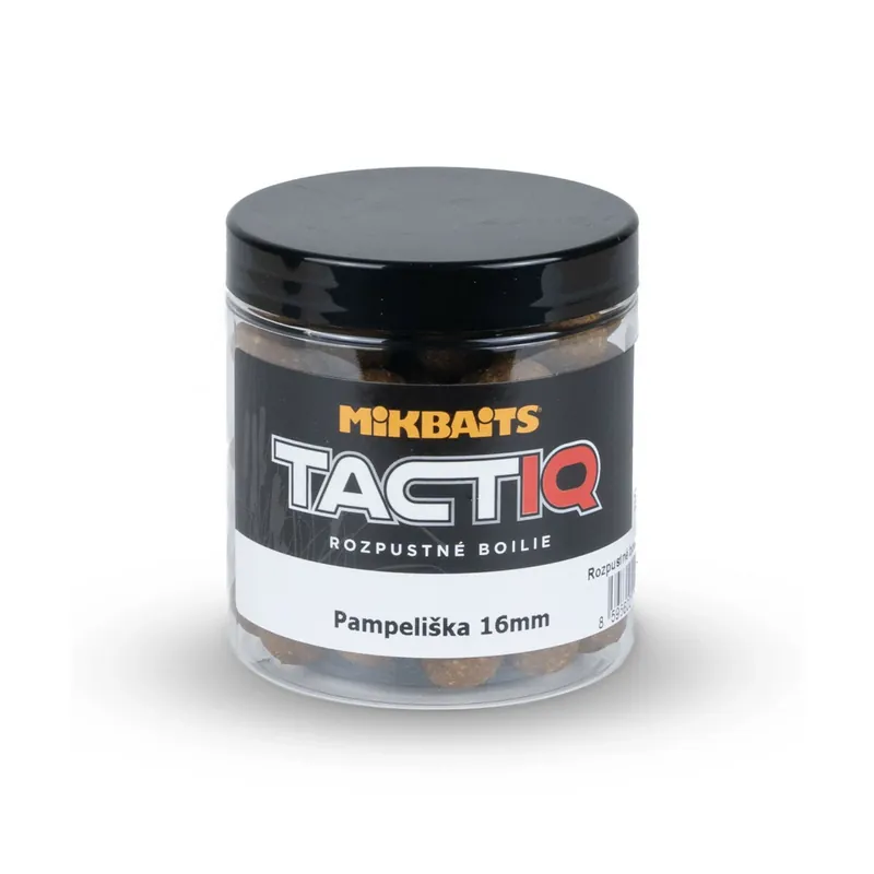 MIKBAITS TactiQ rozpustné boilie 250ml - Pampeliška 16mm Nejlepší Cena