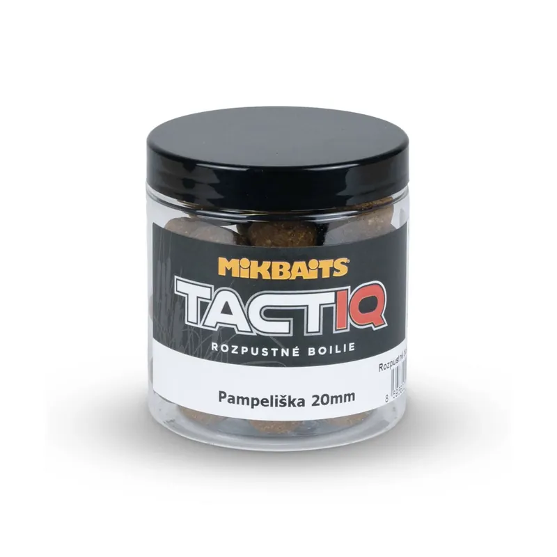 Cenová Bomba MIKBAITS TactiQ rozpustné boilie 250ml - Pampeliška 20mm