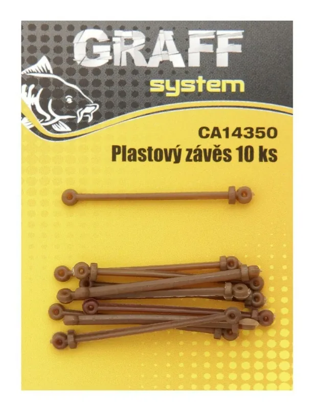 Graff Plastový závěs 10ks VÝPRODEJ Finální Výprodej