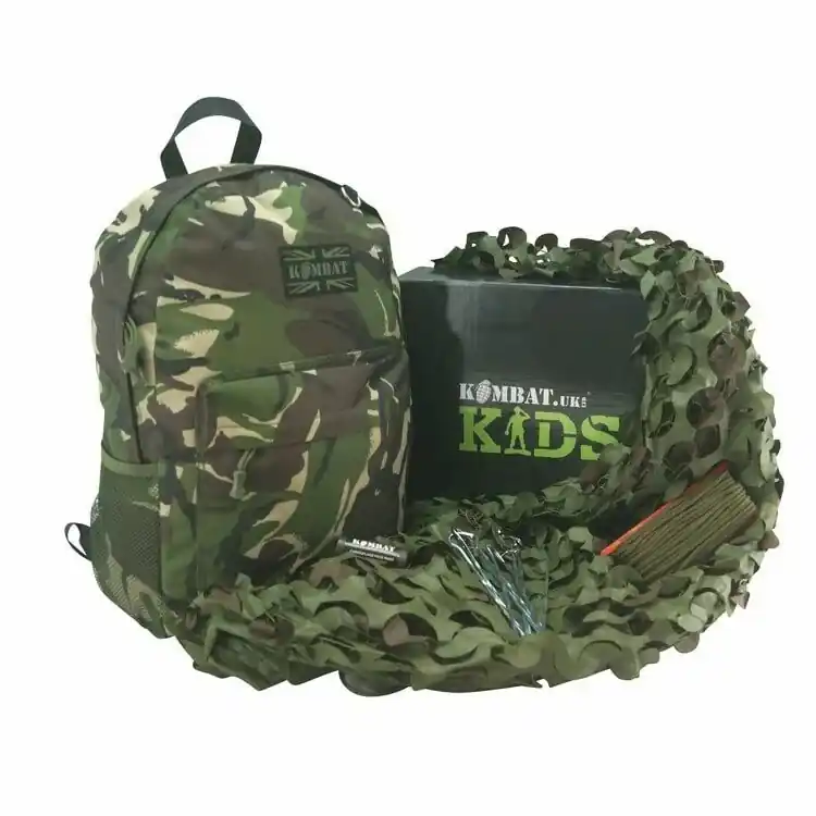 Oblíbený KOMBAT Set JUNIOR dětský ARMY DEN KIT DPM
