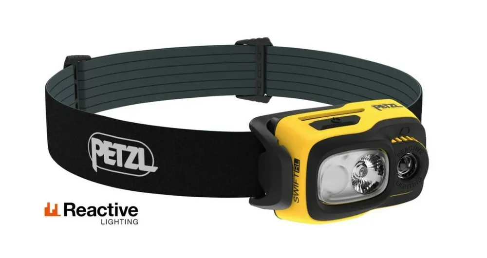 Nová Kolekce Petzl čelovky - SWIFT RL PRO černožlutá