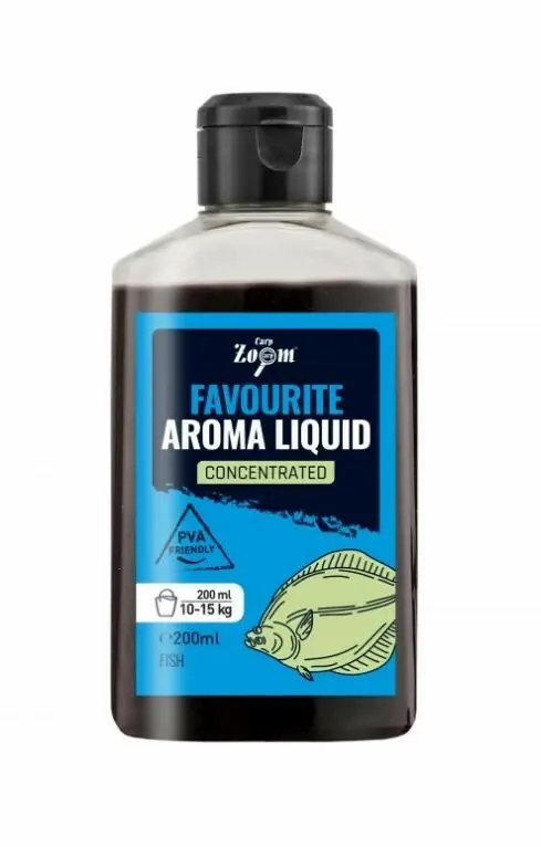 Carp Zoom Favourite Aroma Liquid Pellet Plus - 200 ml/ryba Horká Nabídka