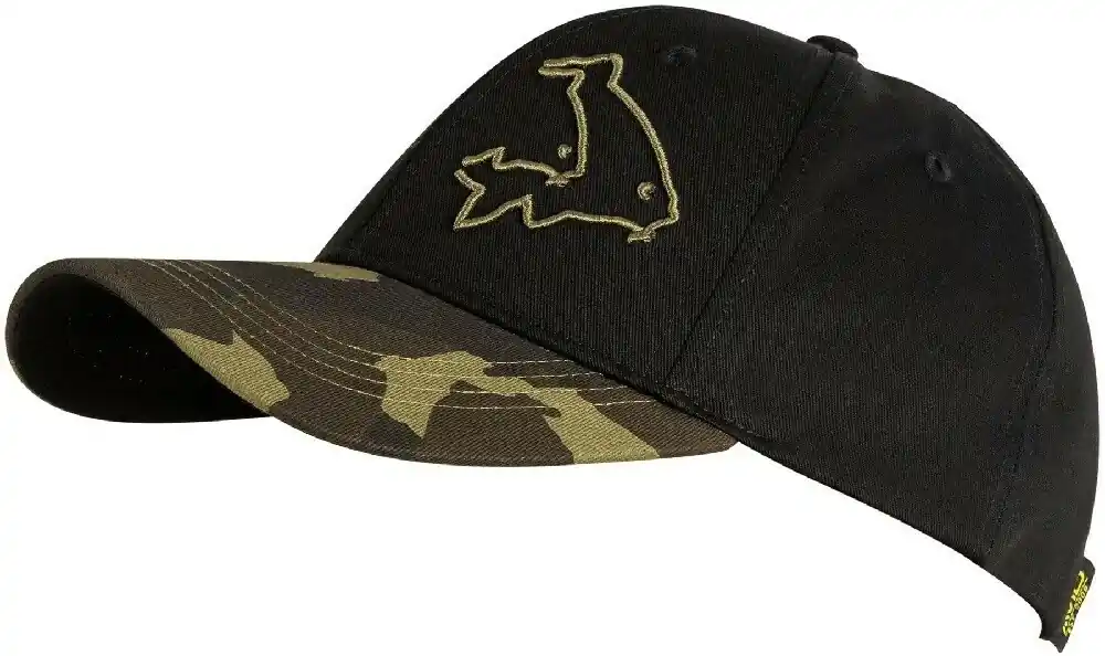 Nová Kolekce Avid Carp Kšiltovka Black And Camo Cap