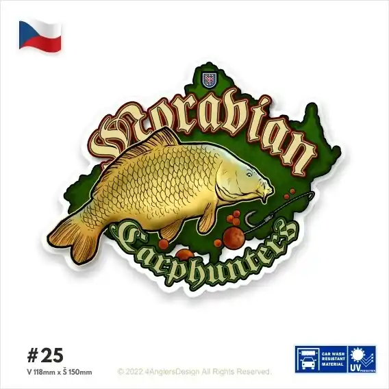 Horká Nabídka 4ANGLERSDESIGN samolepka 25