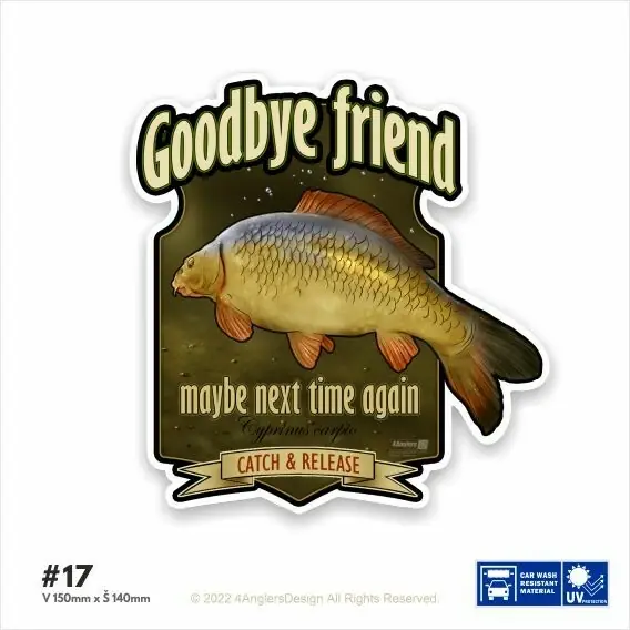 Sleva 4ANGLERSDESIGN samolepka 17