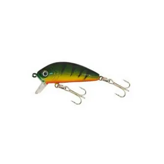 Omezená Nabídka Kamasaki Wobler Perch 2 Olejovo Zelená-Žlutá 4,5cm 3,5g