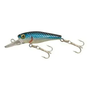 Kamasaki Wobler Perch 3 Modrá - stříbrná 4,5cm 3,5g Nová Kolekce