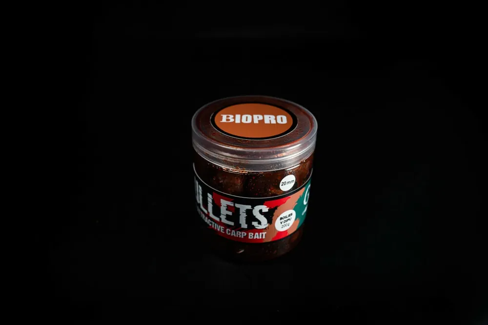 Carp Time G.B.U. BULLETS BIOPRO dipované boilies 200g Nakupujte Hned