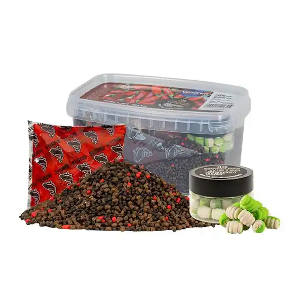 Časově Omezené Benzar Mix Pellet box mix winter + twister nástraha