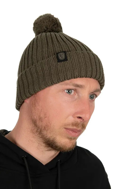 Horká Nabídka FOX čepice MERINO BOBBLE HAT