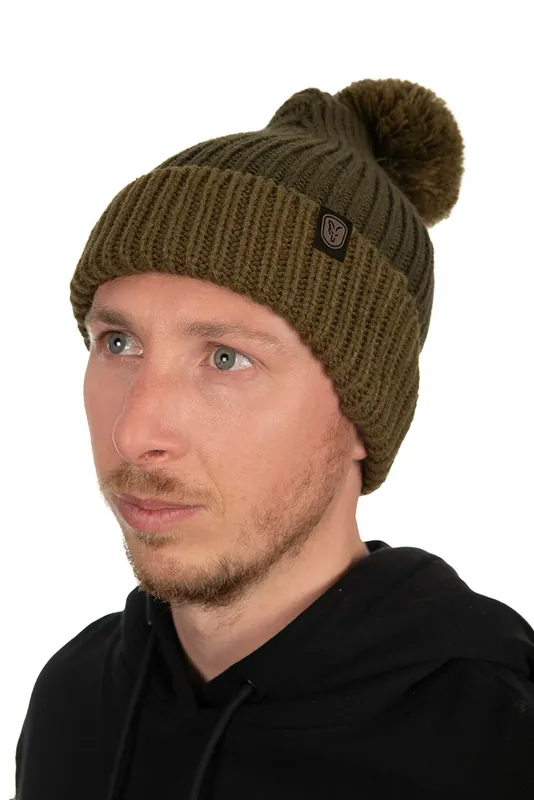 FOX čepice HEAVY KNIT BOBBLE HAT Přímo Od Výrobce