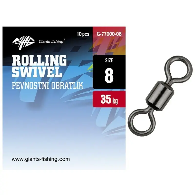 Expresní Doručení Giants fishing Pevnostní obratlík Rolling Swivel 10ks