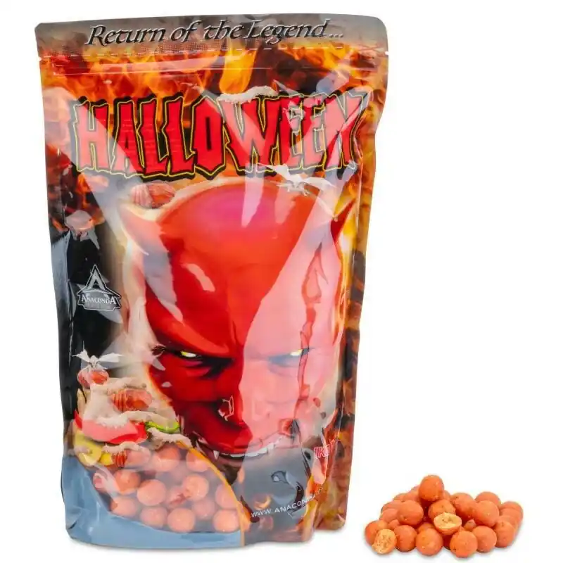 Výprodej SAENGER Anaconda boilie Halloween 20mm 1kg
