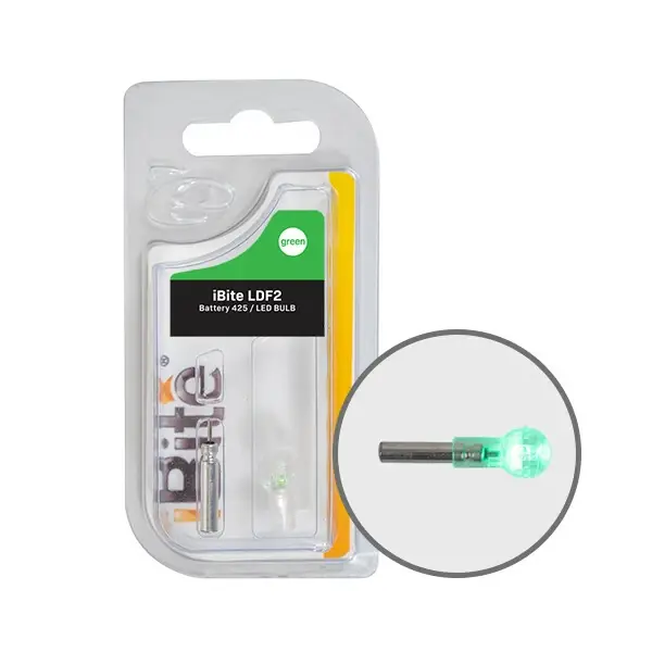 Poslední Šance IBITE 425 BATÉRIE + BULB LED BALENÍ GREEN