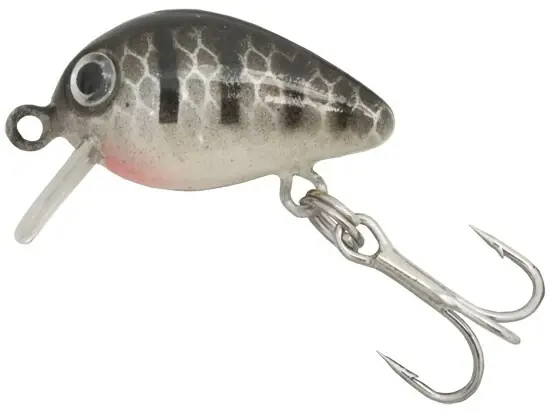 Kamasaki Wobler Bug Stříbrná - Černá 2,5cm 1,5g Cenově Výhodný