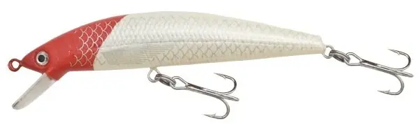 Kamasaki Wobler Minnow Červená - Bílá 9,5cm 3g Poslední Šance