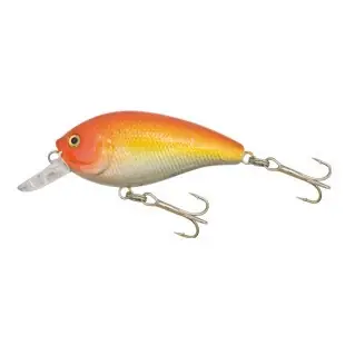 Kamasaki Wobler Fat Oranžová - Stříbrná 6cm Cenový Hit